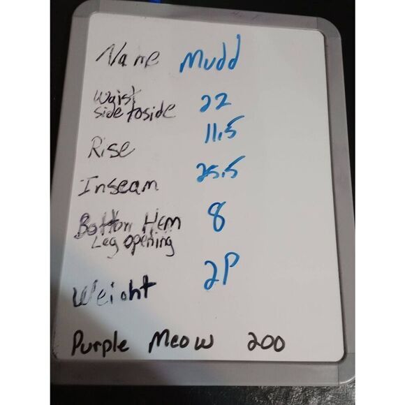 Mudd Jeans Ladies‎ Plus 24 Straight Leg Light Wash - Picture 6 of 6